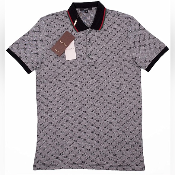 Men’s GUCCI Logo Polo Shirt - Picture 1 of 3
